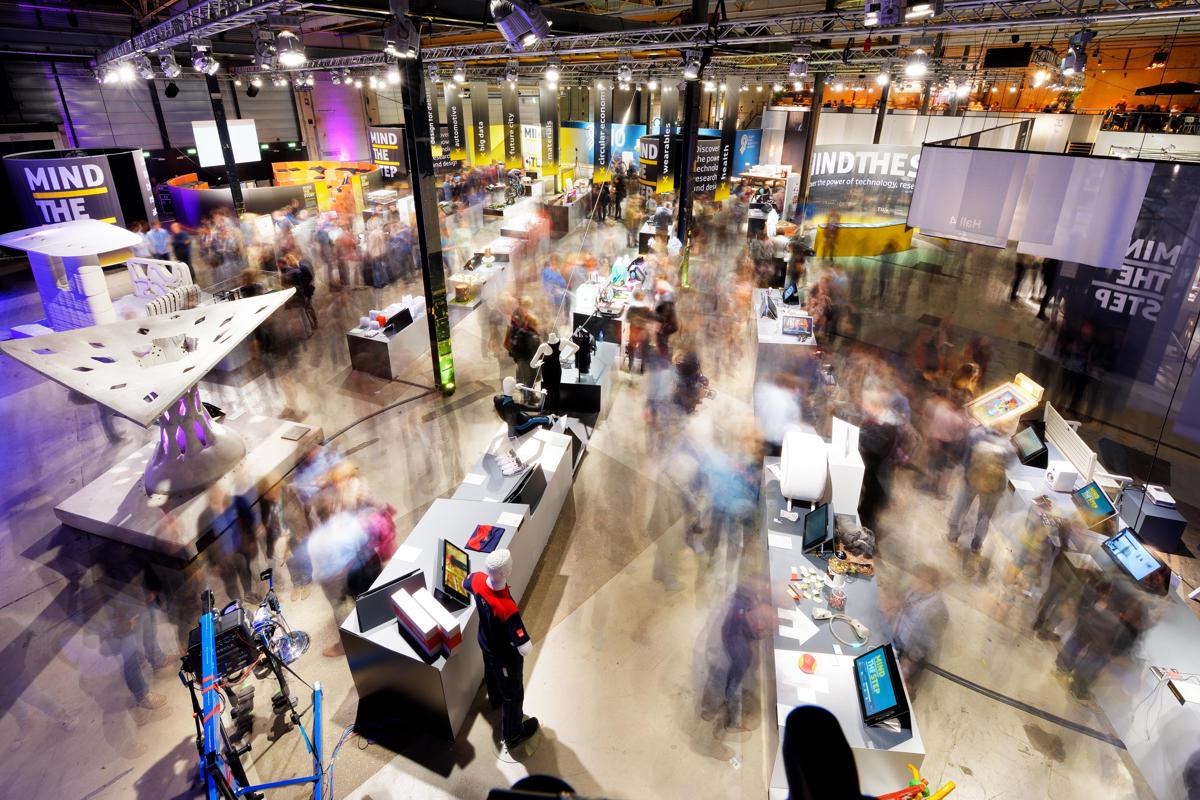 Treinen is een feest tijdens Dutch Design Week