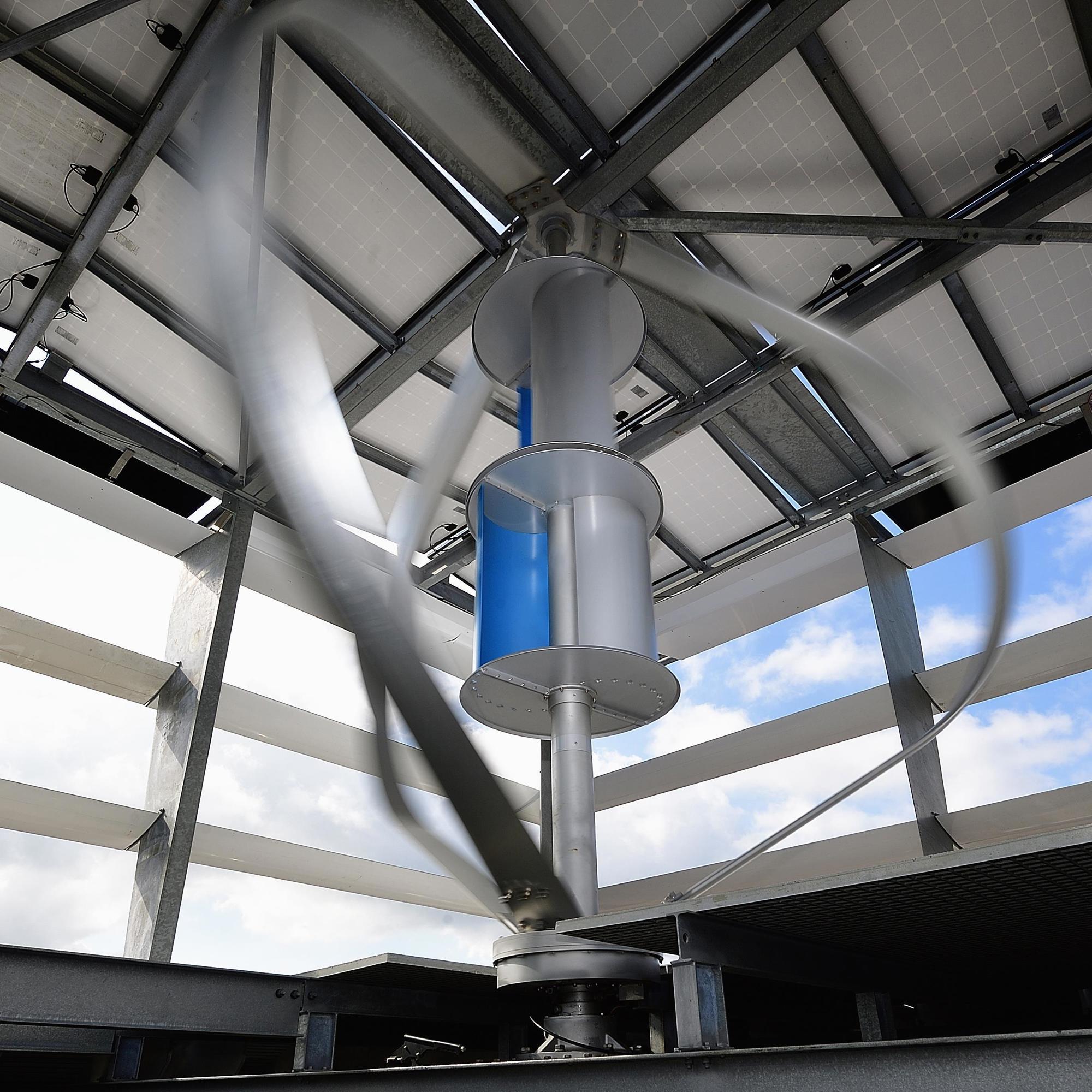 PowerNEST is a wind and solar energy system