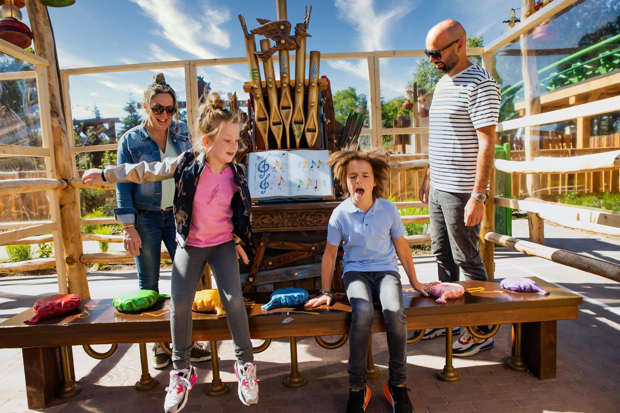 The fart cushion organ of Max and Moritz in the Efteling